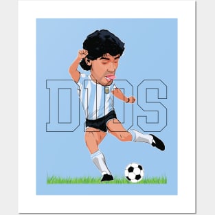 D10S Diego Maradona Posters and Art